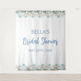 Elegant Huvudtryck Vinter Bröllopsdusch