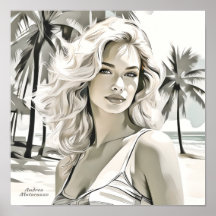 Elegant i Black and White