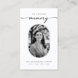 Elegant i fotofunktionellt parkeringskort för över visitkort