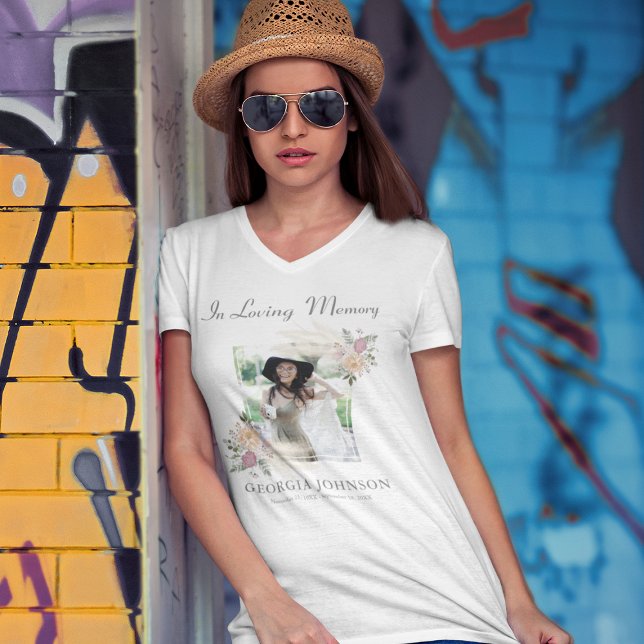 Elegant i lagringsminnet | Foto Memorial T-Shirt (Skapare uppladdad)