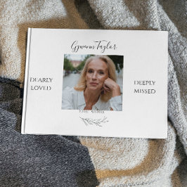 Elegant i lagringsminnet | Memorial Guest Bok