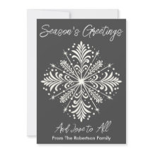 Elegant icke-nämnande Helgdag för snöflingor