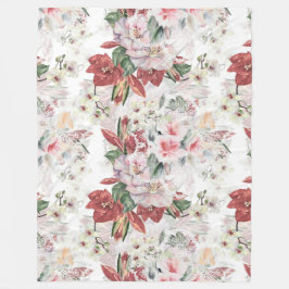 Elegant illustrerar teckningar eller bilder av Snö Fleecefilt