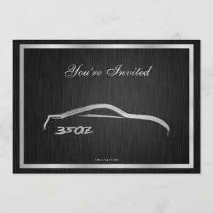 Elegant inbjudan 350Z
