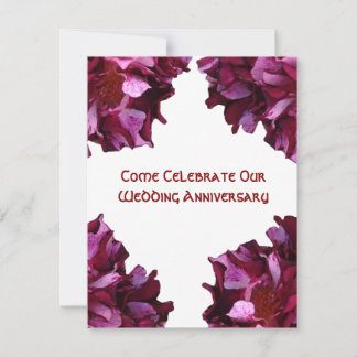 Elegant, inbjudan till fotoårsdag i Ro