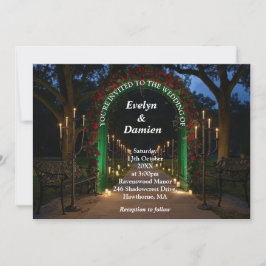 Elegant - inbjudan till Gothic Wedding