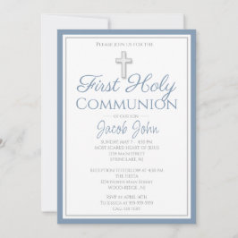 Elegant Inbjudningskort för första Heligan i gemen