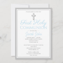 Elegant Inbjudningskort för första Heligan i gemen