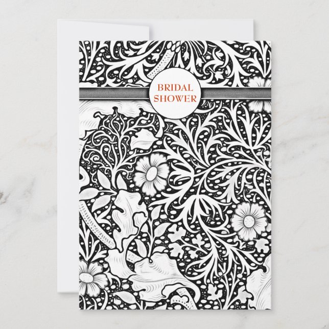 elegant inbjudningskort för möhippa (Framsida)