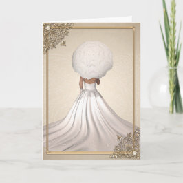 Elegant inbjudningskort för möhippan med guld,