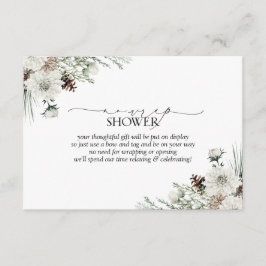 Elegant Ingen radvinter-grön Möhippa Tilläggskort