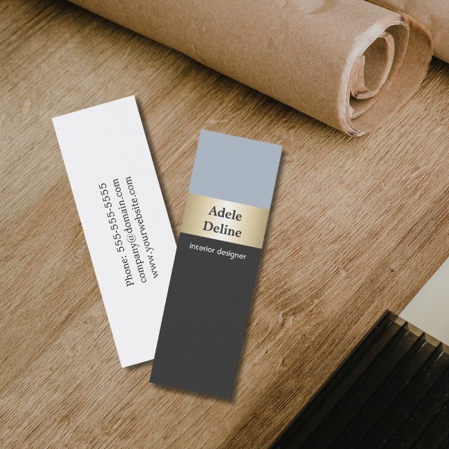 Elegant Insida Designer Business Card-mall Mini Visitkort (Skapare uppladdad)