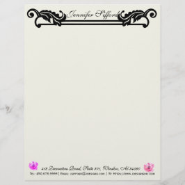 Elegant Insida Designer Personlig Letterhead Brevhuvud