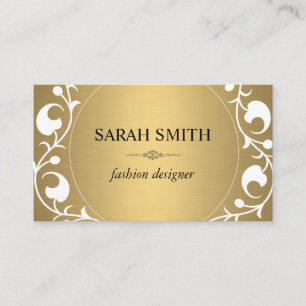 Elegant Inslag / Golden Luxe Visitkort