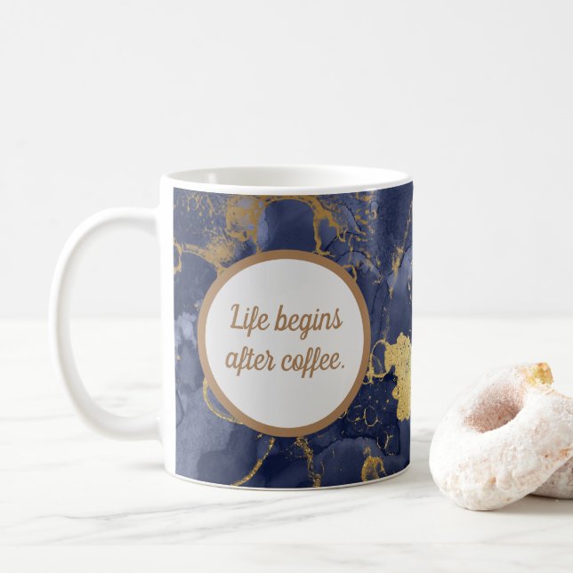 Elegant inspirationskkaffe Mugg Gift (Med munk)
