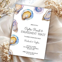 Elegant  invitation card of engagement party inbjudningar