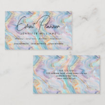 Elegant Iridescent Holografisk Agat Marmor