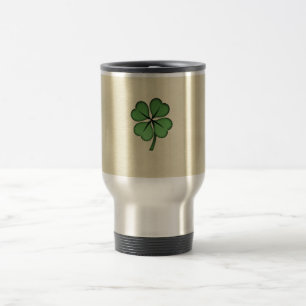 Elegant irländsk lycklig shamrock resemugg