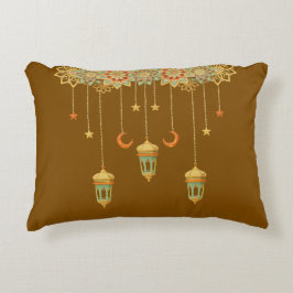 Elegant Islamic Ramadan Lantern - Festive Pillow Prydnadskudde