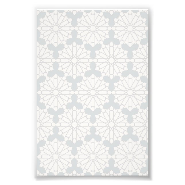 Elegant islamisk konstdesign fototryck (Framsidan)