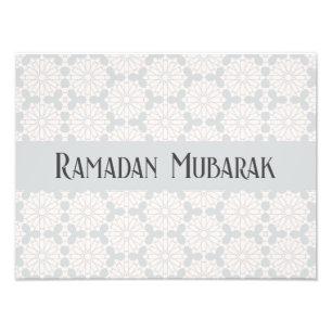 Elegant islamisk konstdesign fototryck