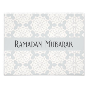 Elegant islamisk konstdesign fototryck