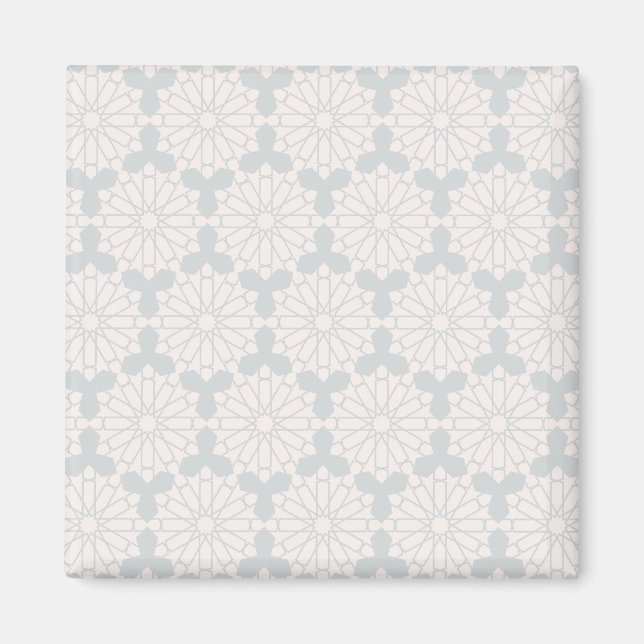Elegant islamisk konstdesign magnet (Framsidan)