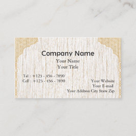 Elegant Islamiska Affärskortet Inspired Visitkort