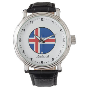 Elegant Island Watch & Islands Flagga Armbandsur
