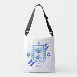 Elegant Israels säckar mode och Israels Flagga Axelväska