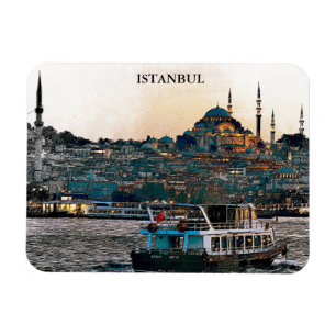 Elegant Istanbul Turkey Hagia Sophia Architecture Magnet