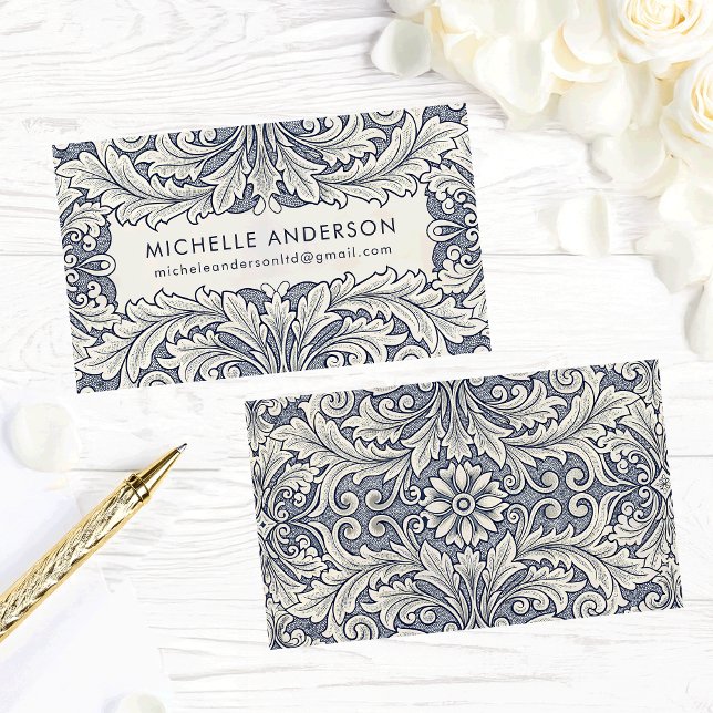 Elegant Italianate Villa Vintage Visitkort (Skapare uppladdad)