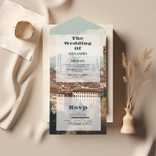 Elegant Italien Florence Destination Wedding
