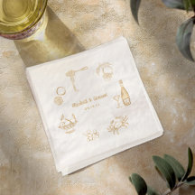 Elegant italienska Middagen | Bröllop Guld