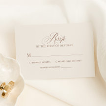Elegant Ivory och Taupe Lyxigt Neutralt Bröllop