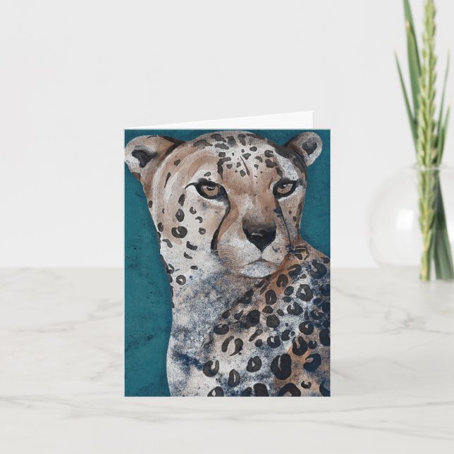 Elegant Jaguar Kort (Framsida)