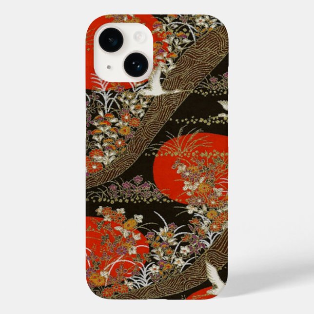 Elegant Japanska Washi Origami Lucky Cranes (Baksida)