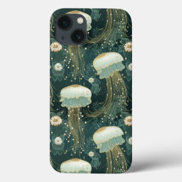 Elegant Jellyfish Mönster - Anpassat namn