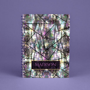 Elegant-jökort glitter-sketchbook anteckningsbok