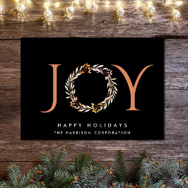 Elegant Joy jul Corporate Helgkort