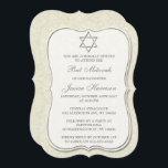 Elegant judisk stjärna av David Bat mitzvah Inbjudningar<br><div class="desc">Dessa inbjudningar kan anpassas för alla judiska heligor, inklusive Pub Mitzvah, Bat mitzvah, bekräftelse, Bröllop etc. Lägg till anpassningsbarnas ordalydelse genom att använda avsnittet "Redigera den här designmallen" eller klicka på den blå "Anpassa den" om du vill ändra teckensnittet stil och färg eller lägga till ett foto eller extra på...</div>