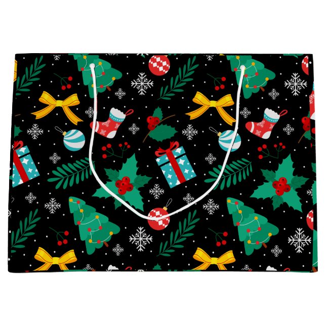 Elegant Jul Abstrakt Mönster (Framsidan)