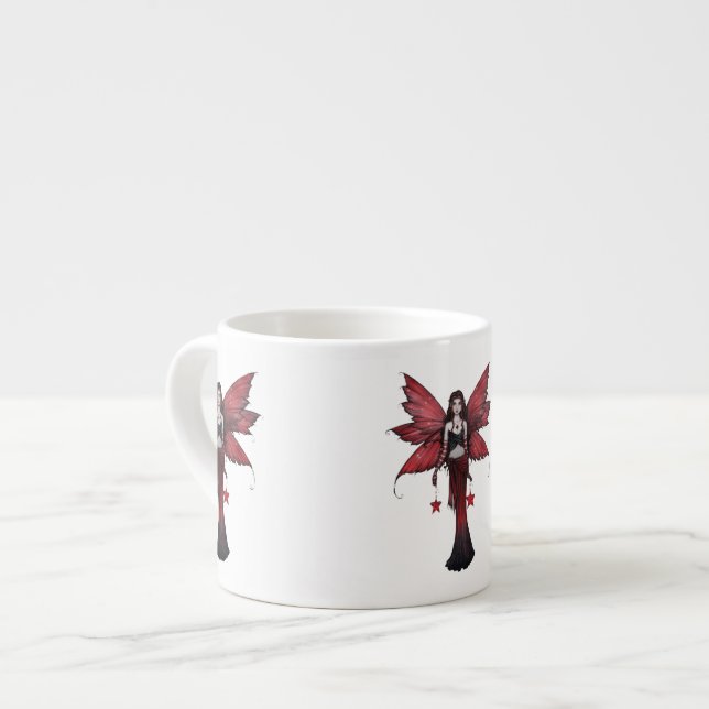 Elegant Jul Fairy Mugg Espressomugg (Framsida vänster)