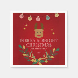 Elegant Jul-Helgdag Pappersservett