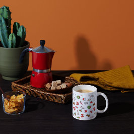 Elegant jul kaffemugg