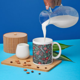 Elegant jul kaffemugg