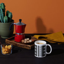 Elegant jul kaffemugg