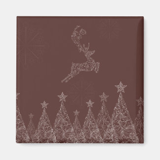 Elegant jul magnet