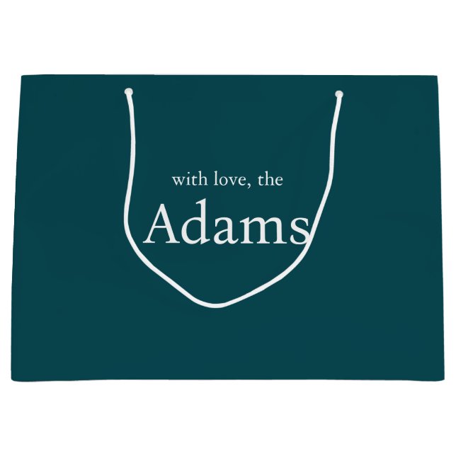 Elegant jul | Modern Trendig Roligt par (Framsidan)