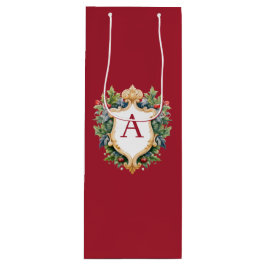 Elegant jul Monogram Brev